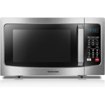 TOSHIBA , 2500 Watts, Convection Microwave Oven, 10 Auto Cook Menu, 11 Power Level, Membrane Control,Black, 42 Liters, MM-EC42S(BS)
