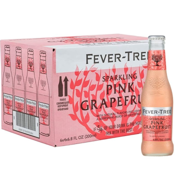 Fever Tree Pink Grapefruit Soda Tonic Water 200ML x 24