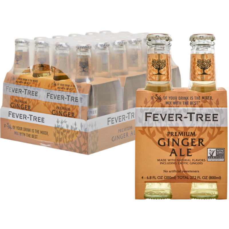 FEVER TREE Ginger Ale 200ML x 24