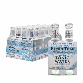 Fever Tree Refreshingly Light Tonic Water 200ML x 24