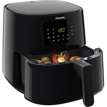 PHILIPS Air Fryer, Black, ‎HD9280/90