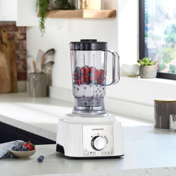 KENWOOD Food Processor, Silver, ‎FDP65.750WH