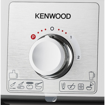 KENWOOD Food Processor, Silver, ‎FDP65.750WH