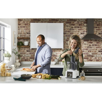 KENWOOD Food Processor, Silver, ‎FDP65.750WH