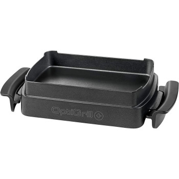 Tefal Indoor Electric Grill, Optigrill Plus/BBQ With Snacking and Baking Accessory, GC715D28