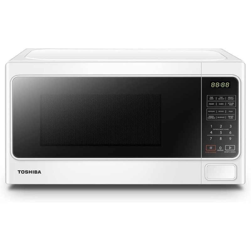 TOSHIBA 750-800W, M Series Digital Solo Microwave Oven, 20 L, White, MM-EM20P(WH)