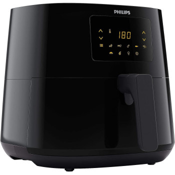 PHILIPS Essential XL Airfryer 2000W, 6.2L, Digital, 7 presets, Black body/blackhandle, 50Hz, HD9270/91