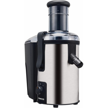 KENWOOD Juicer 700W Stainless Steel Juice & Cafeteria, Silver/Black, JEM50.000BS
