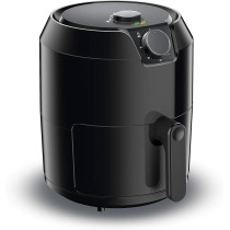 Tefal Easy Fry Classic Health Air Fryer, Black, 4.2 L, 6 Portions, 1500W, EY2018