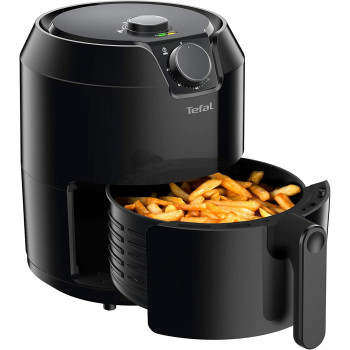 Tefal Easy Fry Classic Health Air Fryer, Black, 4.2 L, 6 Portions, 1500W, EY2018
