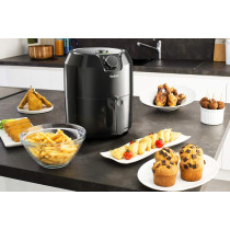 Tefal Easy Fry Classic Health Air Fryer, Black, 4.2 L, 6 Portions, 1500W, EY2018