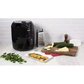 Tefal Easy Fry Classic Health Air Fryer, Black, 4.2 L, 6 Portions, 1500W, EY2018