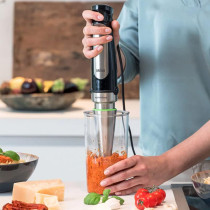 BRAUN MultiQuick 7 Hand Blender - 1000W, 1.5L Food Processor, SmartSpeed, SplashControl, Black, MQ 7087X