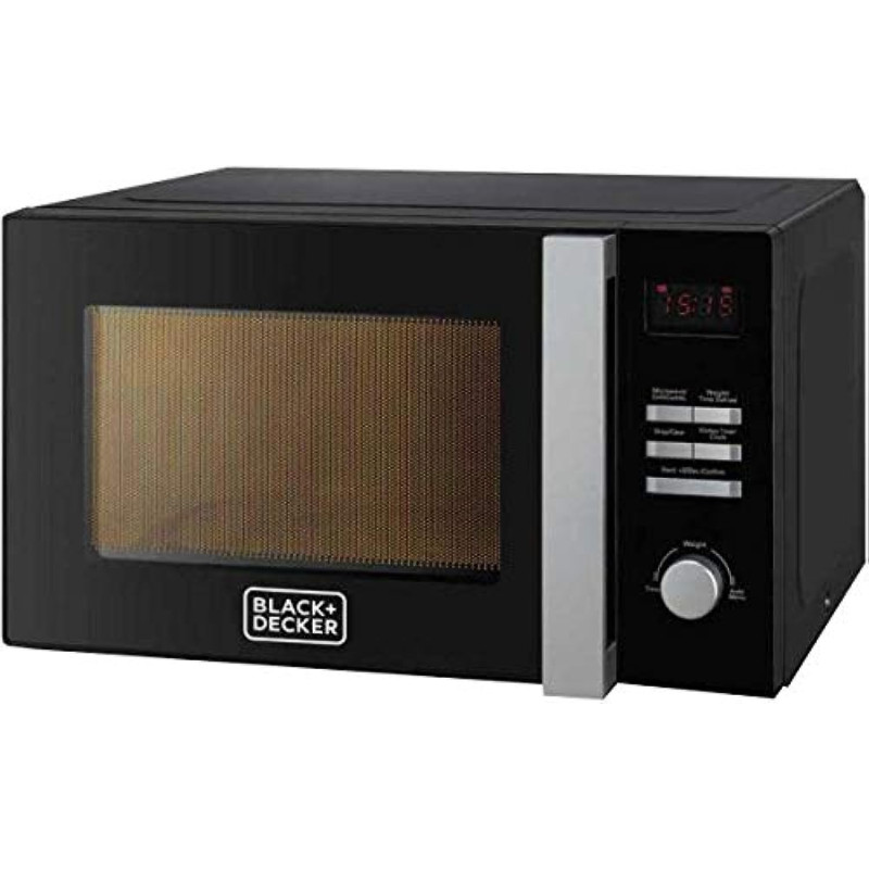 BLACK+DECKER 28L Combination Microwave Oven with Grill, Black, MZ2800PG-B5