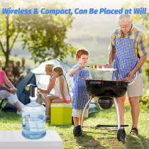 USB Electric Water Pump for 2-5 Gallon Jugs USB Charging Portable Dispenser for 5-Gallon Jugs, Home, Office, Camping