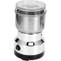 ECVV Electric Spice Grinder, Stainless Steel Electric Spice Coffee Nut Grain Grinder, Stainless Steel, Multi‑Function Kitchen Tool, LC-GRINDER01