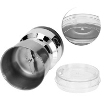 ECVV Electric Spice Grinder, Stainless Steel Electric Spice Coffee Nut Grain Grinder, Stainless Steel, Multi‑Function Kitchen Tool, LC-GRINDER01