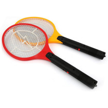 RONSHIN Cordless Rechargeable Electric Fly Swatter Mosquito Insect Racket Bug Zapper (US Plug), Red, 51X21CM, Home Decoration