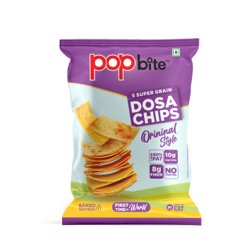 Pop bite Dosa Chips Original Style ,80gm
