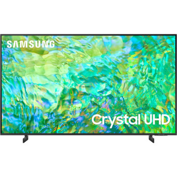 Samsung 75 Inch Crystal UHD 4K Smart TV, CU8000, Titan Gray, 2023, Crystal Processor 4K, UA75CU8000UXZN With 1 Year Warranty