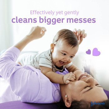 Johnson's Baby Wipes - Ultimate Clean, 48 Count , 1 Year Warranty