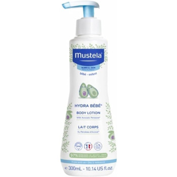 Mustela, Hydra Bebe Body Lotion with Organically Farmed Avocado, 300 ml , 1 Year Warranty