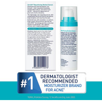 CeraVe Resufacing Retinol Serum for Post-Acne Marks and Skin Texture, 1 Oz