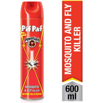 PIF PAF Mosquito & Fly Killer, Insect Killer Spray With Best Ever Formulation, 600 ML