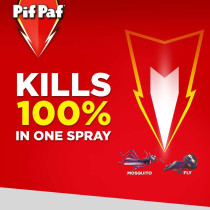 PIF PAF Mosquito & Fly Killer, Insect Killer Spray With Best Ever Formulation, 600 ML