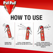 PIF PAF Mosquito & Fly Killer, Insect Killer Spray With Best Ever Formulation, 600 ML