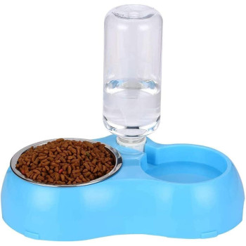 LIL PAWS Auto Water Dispenser & Double Pet Rice Bowls for Dogs and Cats