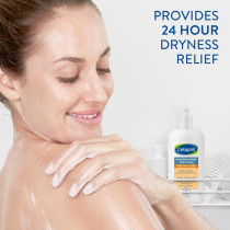 Cetaphil Body Wash by New Smoothing Relief Exfoliating Body Wash, 20 Fl Oz (Pack of 1)