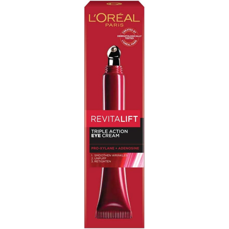 L'OREAL PARIS Revitalift Laser X3 Transforming Eye Cream, 15 ML