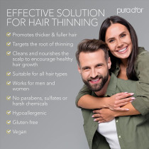 Pura D'or Anti-Thinning Biotin Shampoo and Conditioner, DHT Blocker Thickening Products For Women & Men, 16 Oz x 2