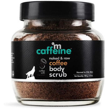 mCaffeine Exfoliating Coffee Body Scrub for Tan Removal & Soft-Smooth Skin For Women And Men 100 ML