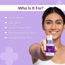 The Derma Co 10 Percentage Niacinamide Face Serum For Acne Marks And Acne Prone Skin For Men and Women, 30 ML