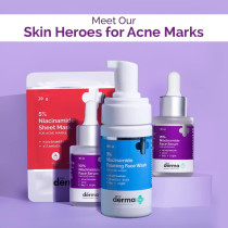 The Derma Co 10 Percentage Niacinamide Face Serum For Acne Marks And Acne Prone Skin For Men and Women, 30 ML