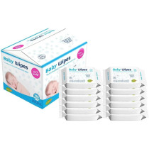 Wetwipes Mega Value Box Baby Wipes Pack Of 12 Pouches X 60 Sheets, 720 Wipes