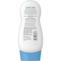 CETAPHIL BABY Wash And Shampoo With Organic Calendula, 7.8 Oz, 230 ML (Pack of 1)