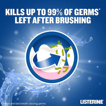 Listerine Total Care Tartar Protect Mouthwash, Pack of 3 x 500 ML