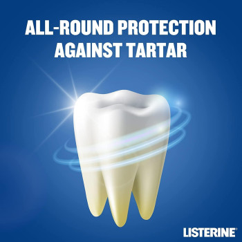 Listerine Total Care Tartar Protect Mouthwash, Pack of 3 x 500 ML