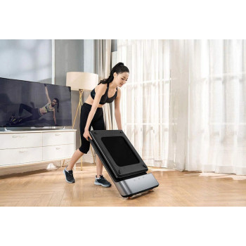 HELIOS FITNESS Walkingpad Under Desk Treadmill, Walking Pad Treadmill with Footstep Induction Speed Control