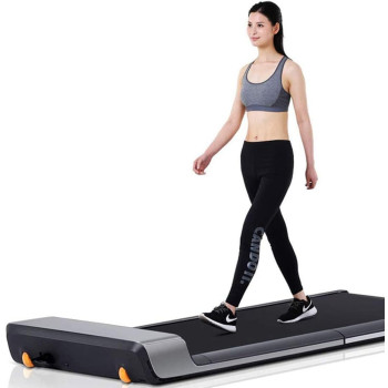 HELIOS FITNESS Walkingpad Under Desk Treadmill, Walking Pad Treadmill with Footstep Induction Speed Control