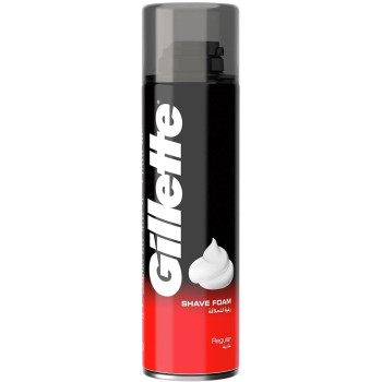 Gillette Foamy Regular Shaving Foam, 200 ML