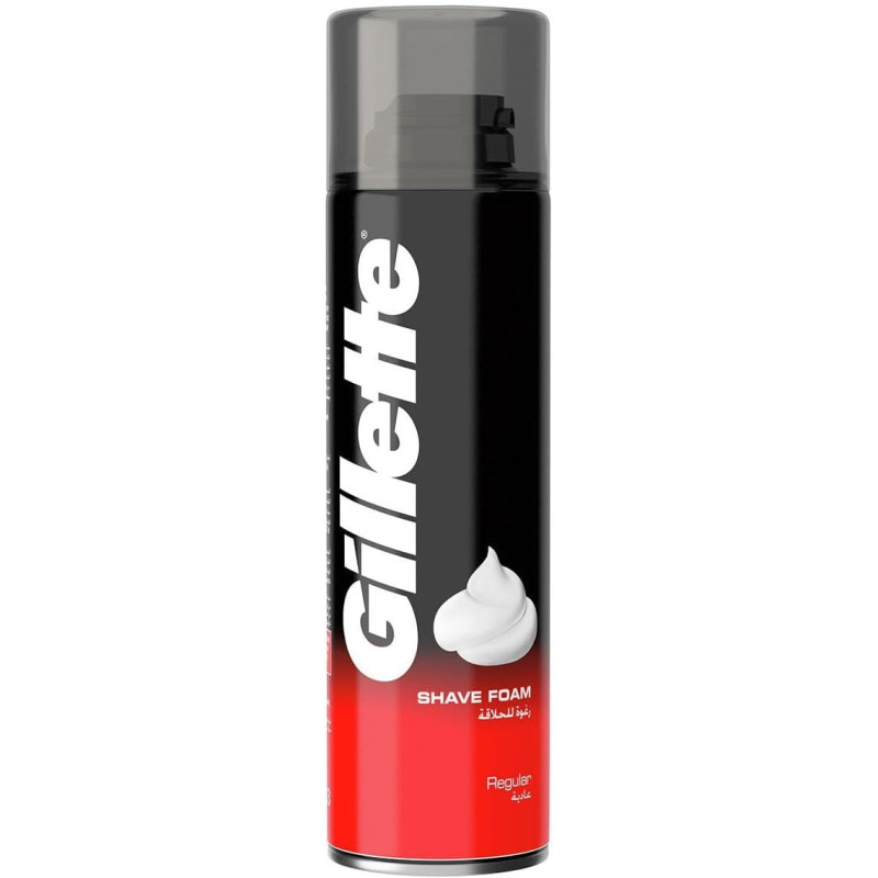 Gillette Foamy Regular Shaving Foam, 200 ML
