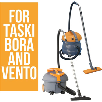 Taski Vacuum Bag, White, 10 Count