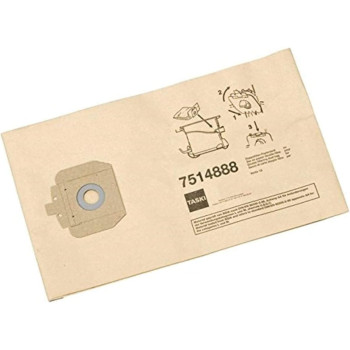 Taski Vacuum Bag, White, 10 Count