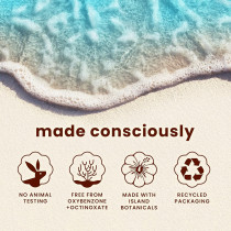 Hawaiian Tropic Mineral Powder Brush, SPF 30, Sun, 0.15 Oz (Pack of 1)
