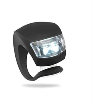 2 PCS Silicone Bike Bicycle Cycling Head Front Rear Wheel LED Waterproof Bicycle Handlebar Light