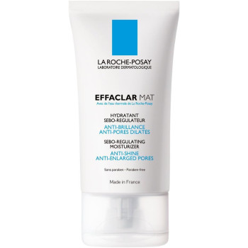 La Roche Posay Effaclar Mat Oil Free Mattifying Moisturizer For Unisex, 1.35 Oz